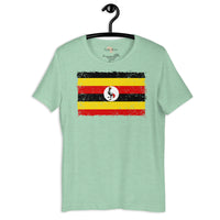 Uganda grunge unisex tee