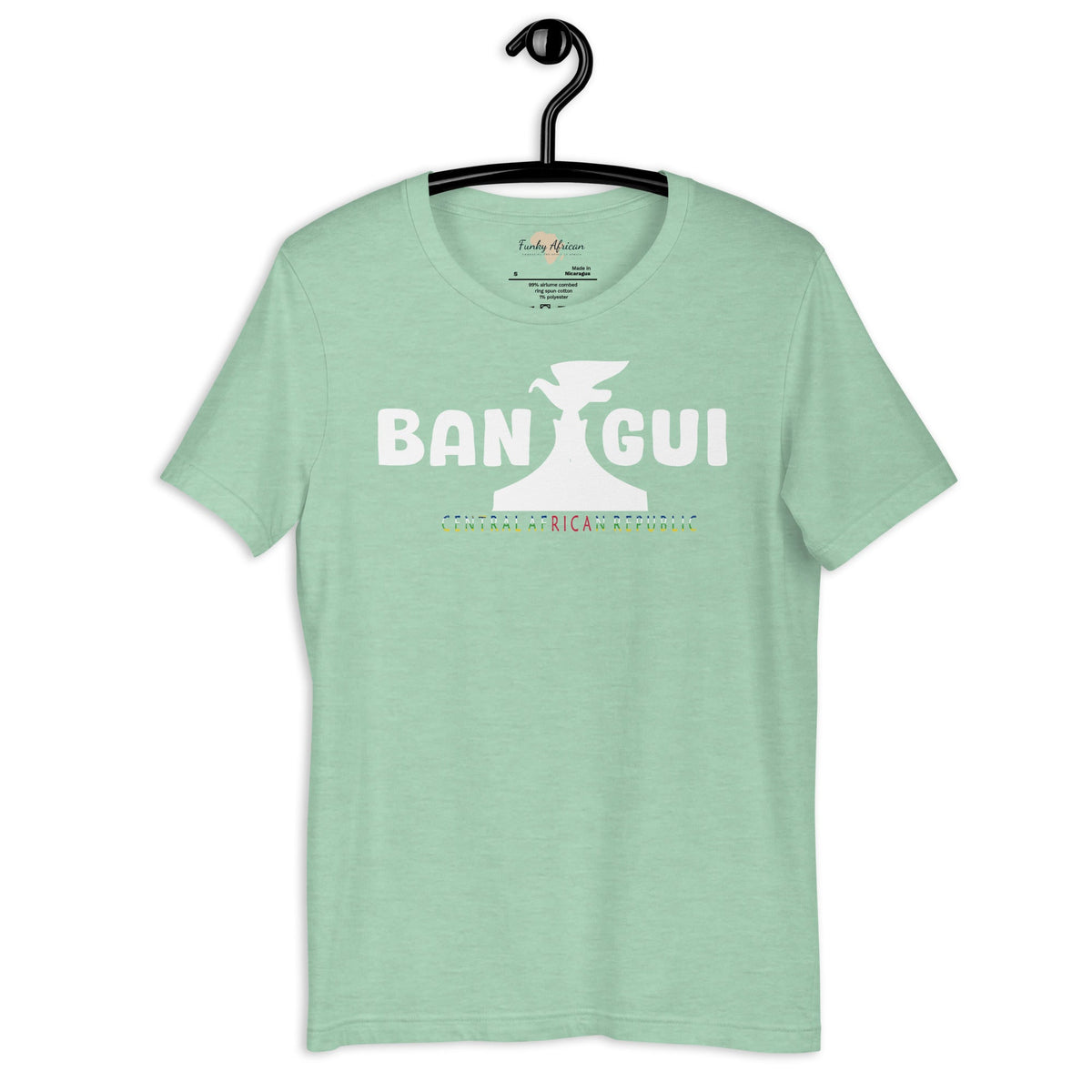 Central African Republic capital unisex tee Funky African