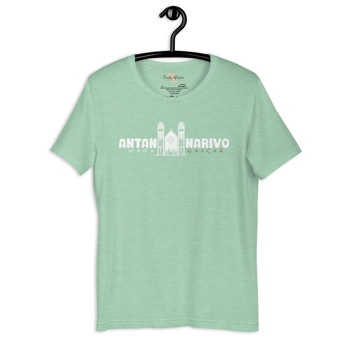 Madagascar capital unisex tee Funky African