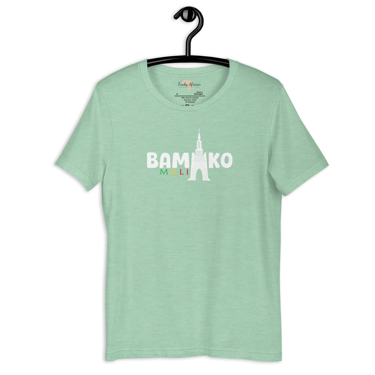 Malian capital unisex tee Funky African