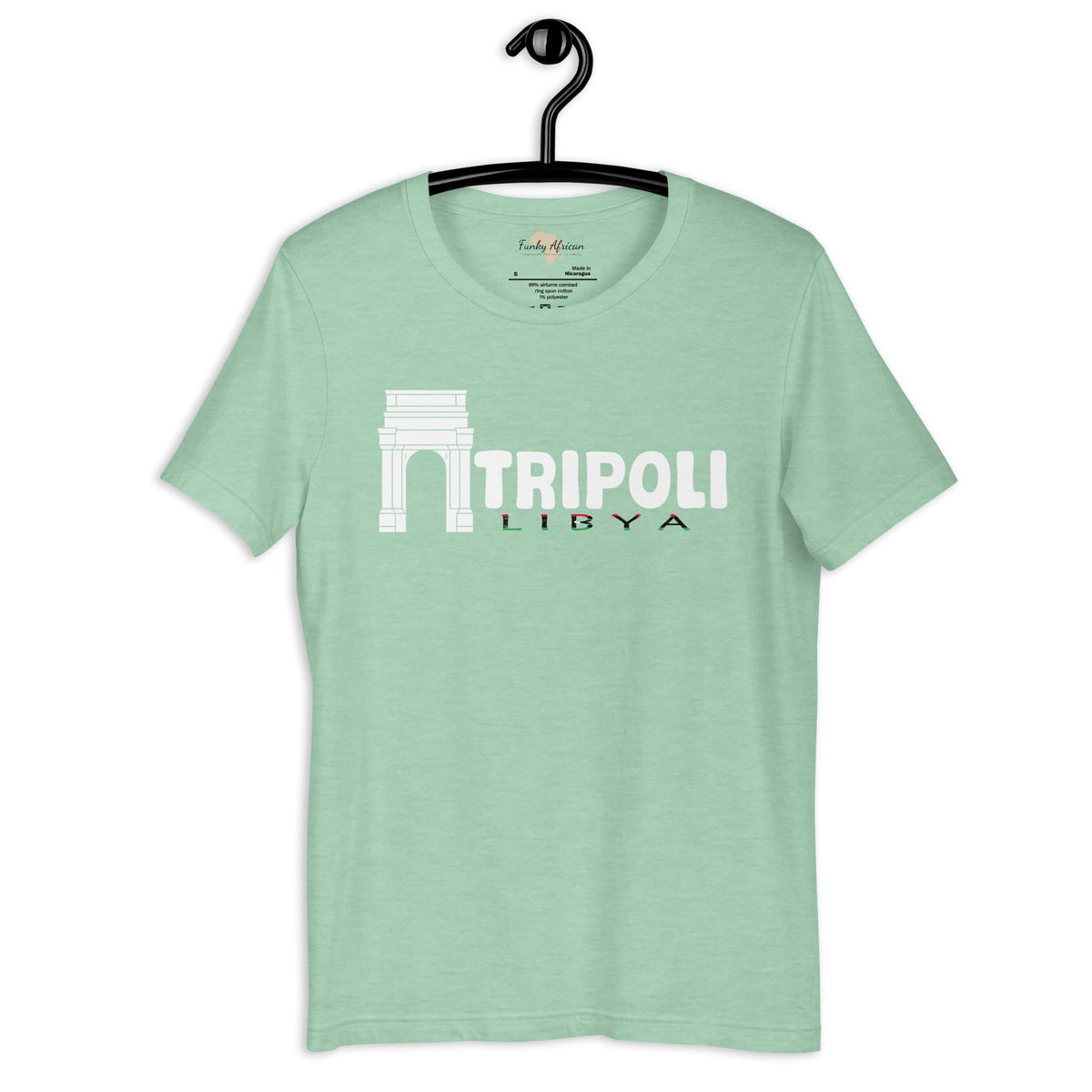 Libya capital unisex tee Funky African
