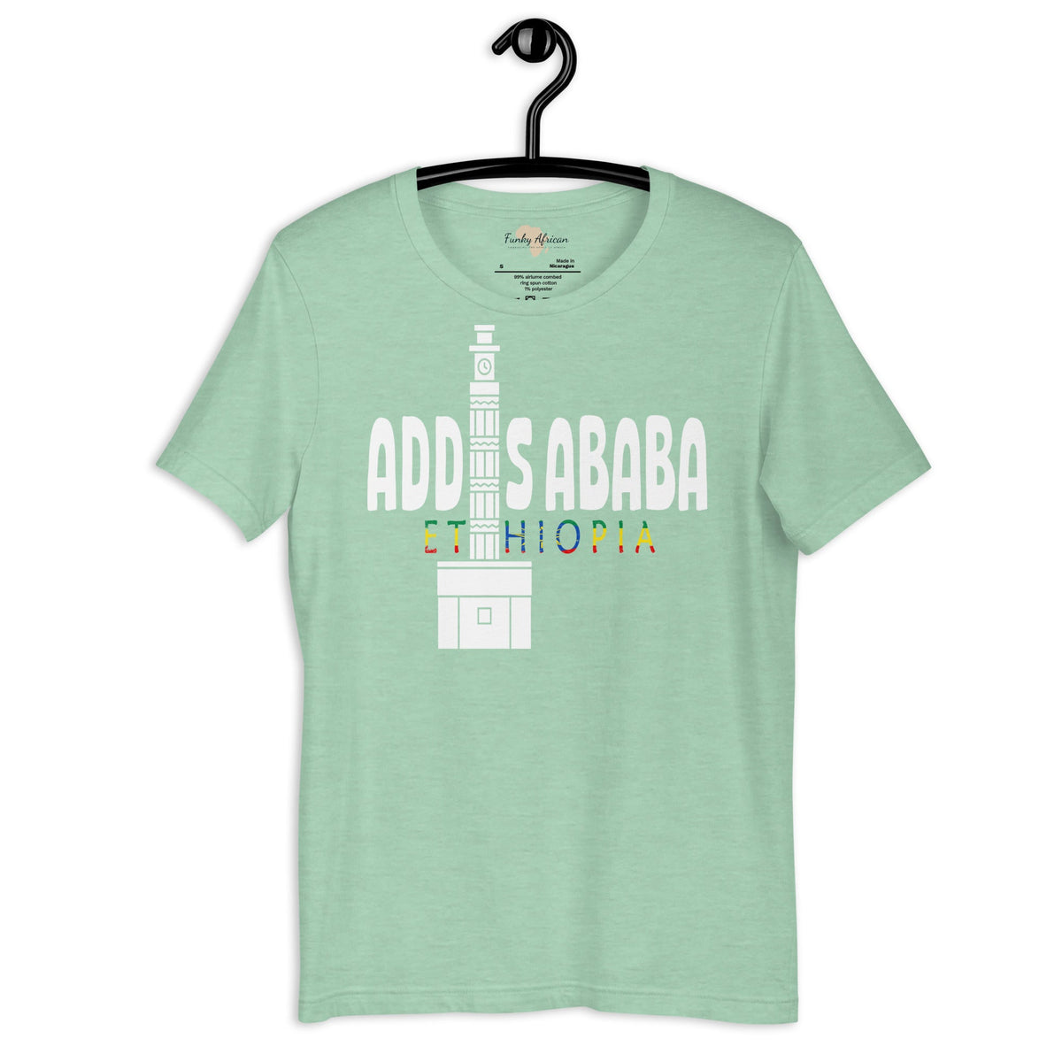Ethiopia capital unisex tee Funky African