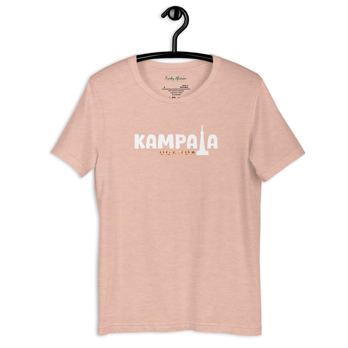 Uganda capital unisex tee Funky African