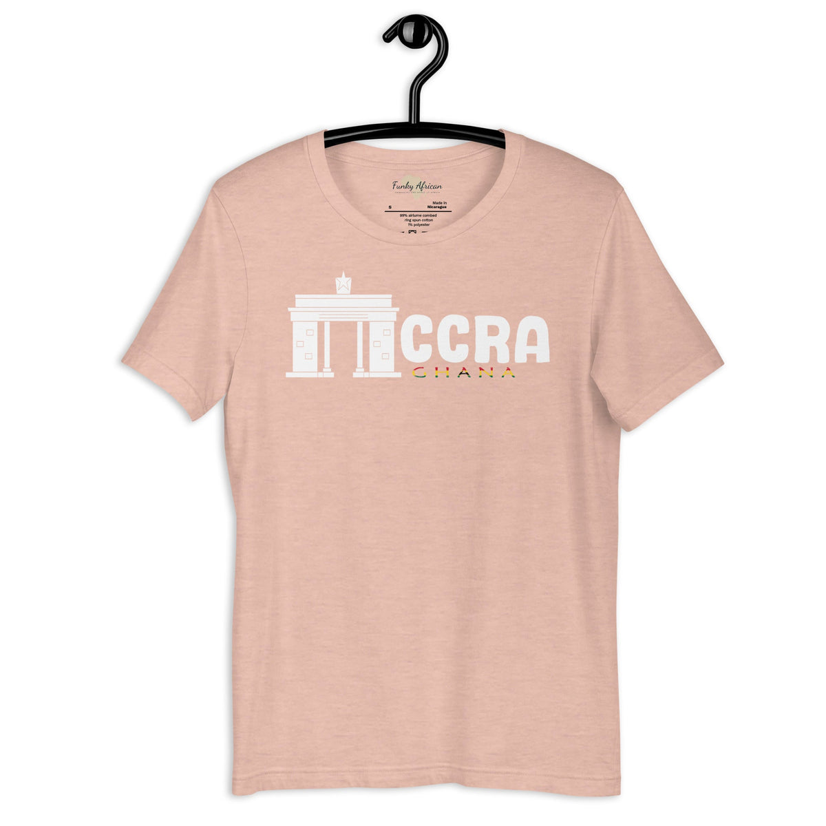 Ghana capital unisex tee Funky African