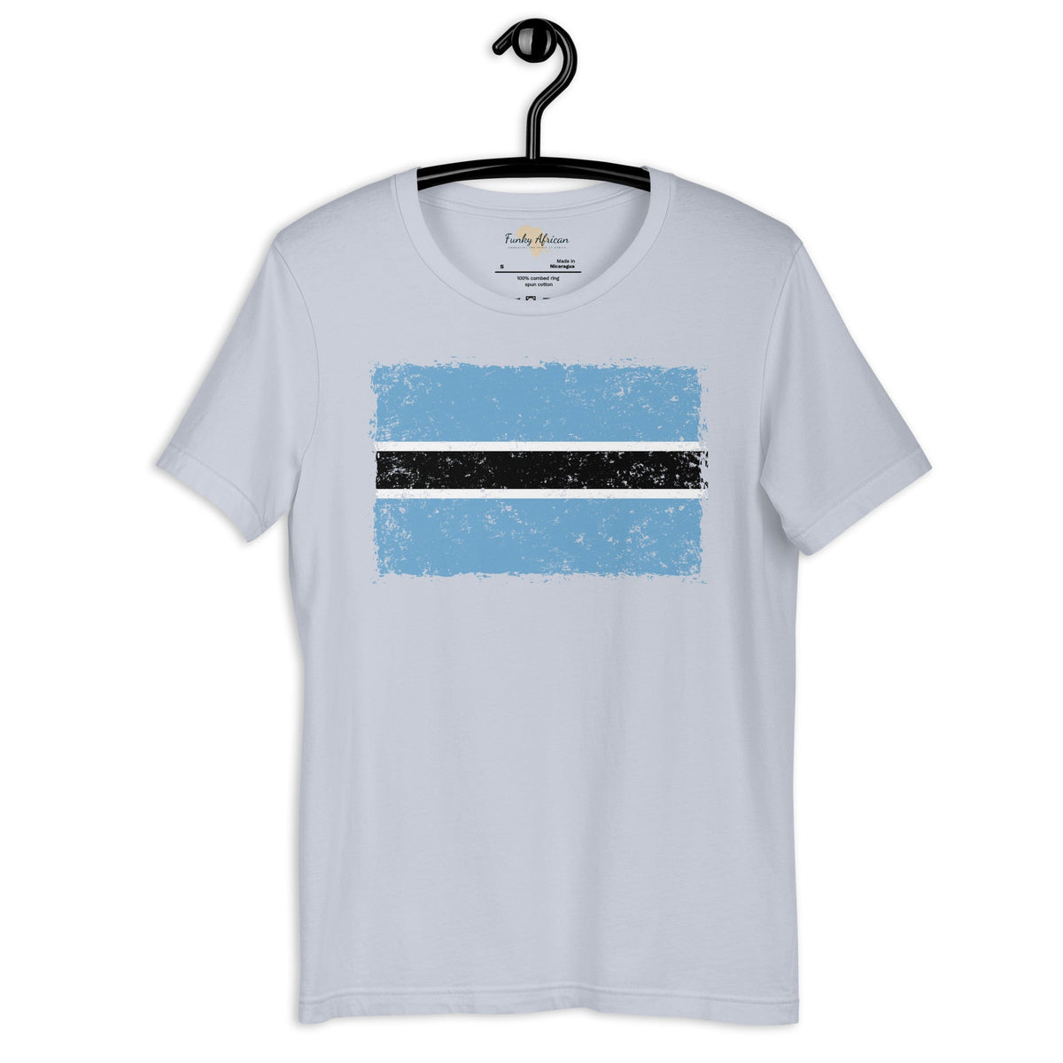 Botswana grunge unisex tee Funky African