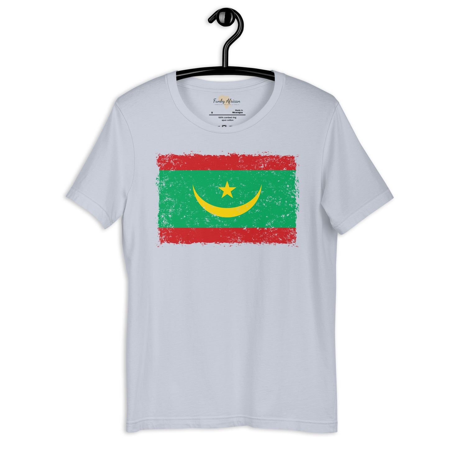 Mauritania grunge unisex tee