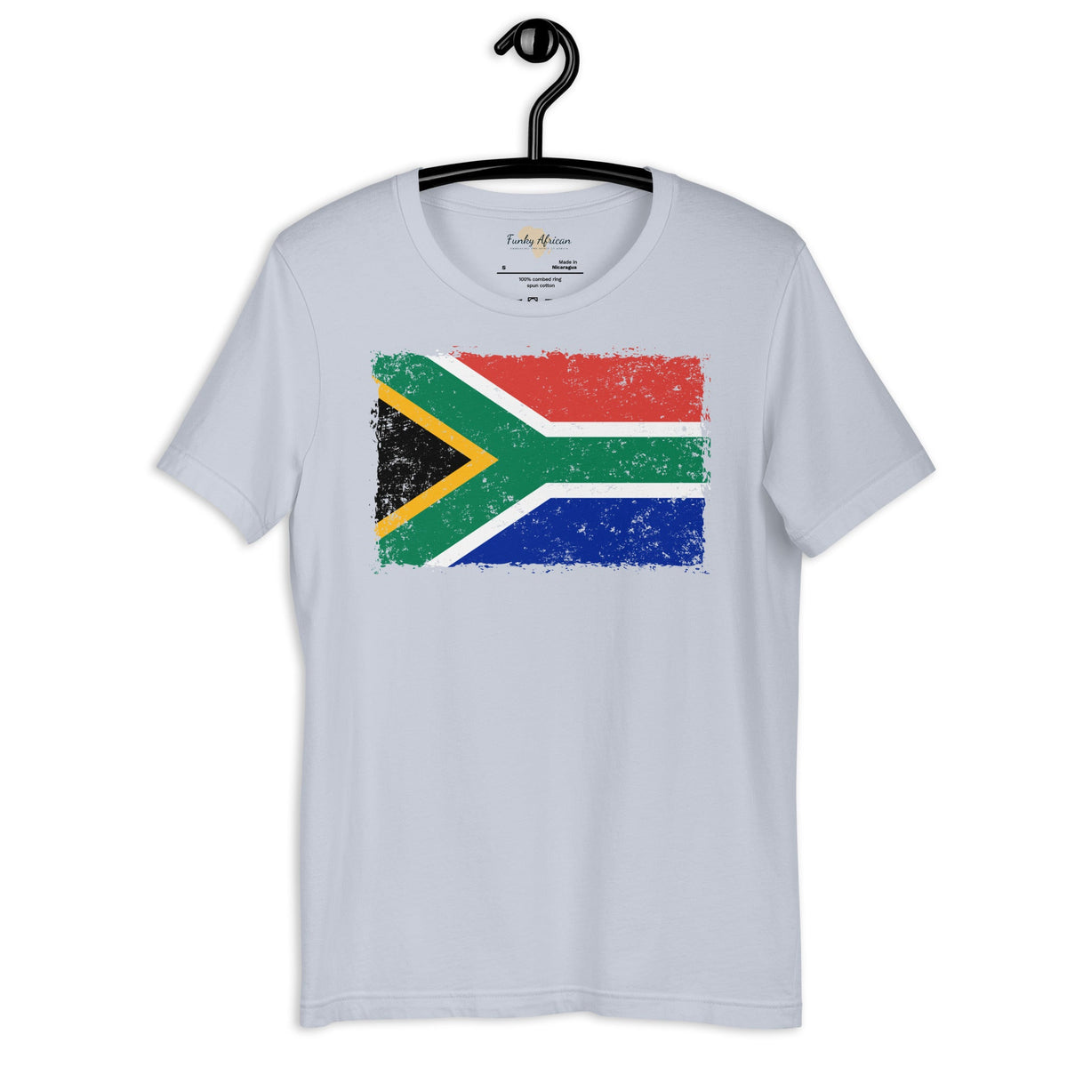 South African grunge unisex tee Funky African