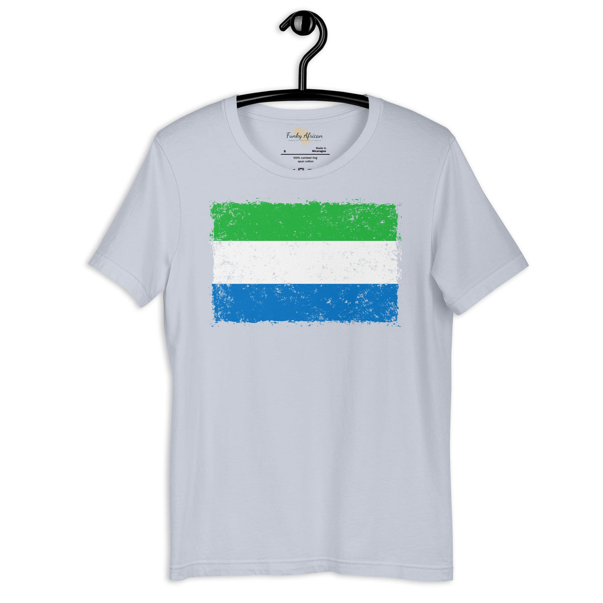 Sierra Leone grunge unisex tee Funky African