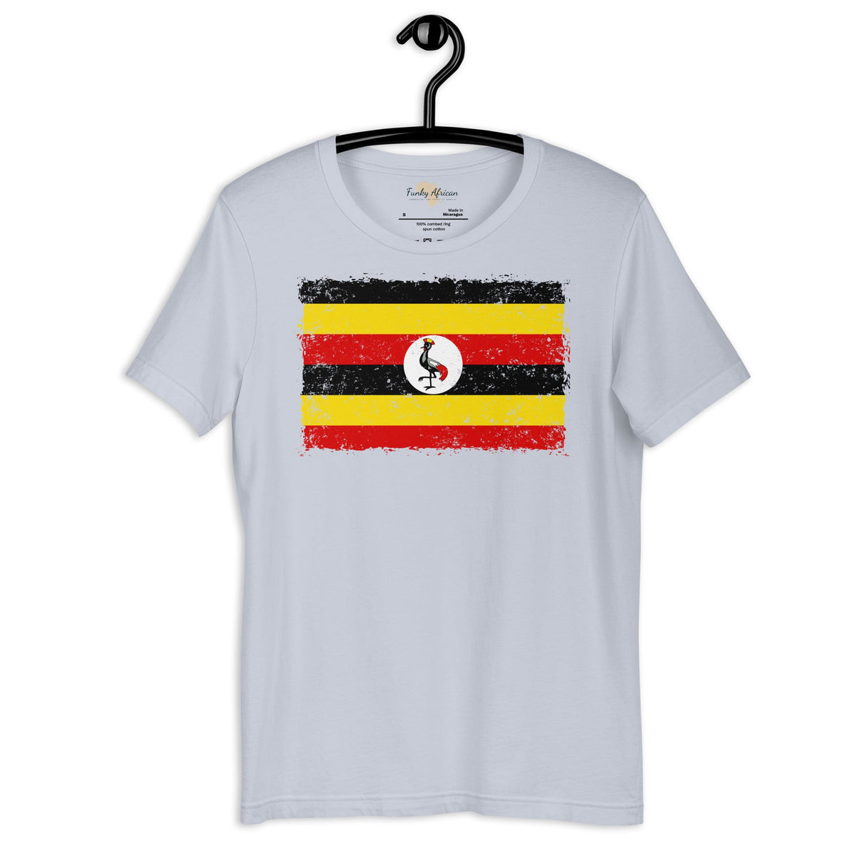 Uganda grunge unisex tee Funky African