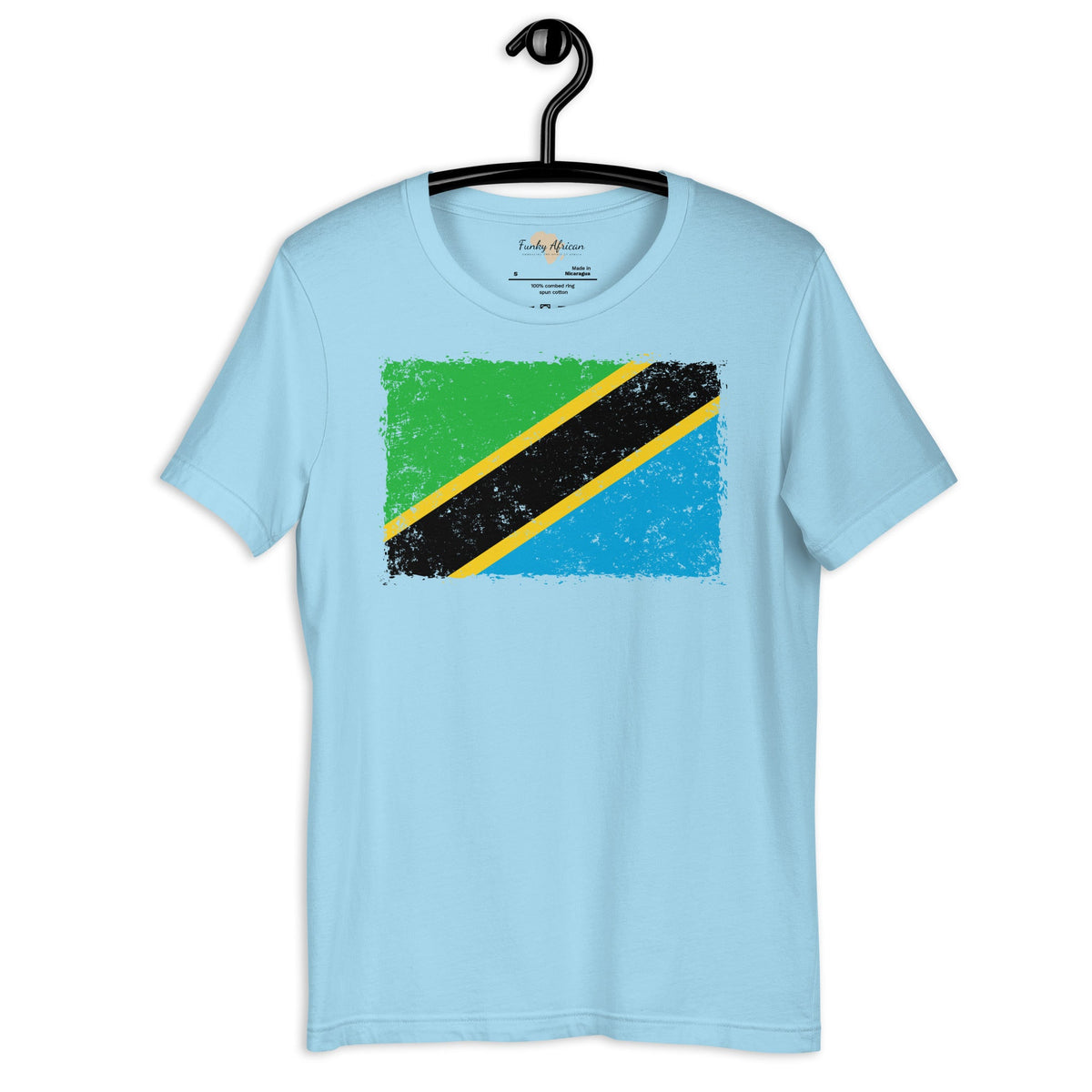 Tanzania grunge unisex tee Funky African
