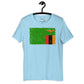 Zambia grunge unisex tee