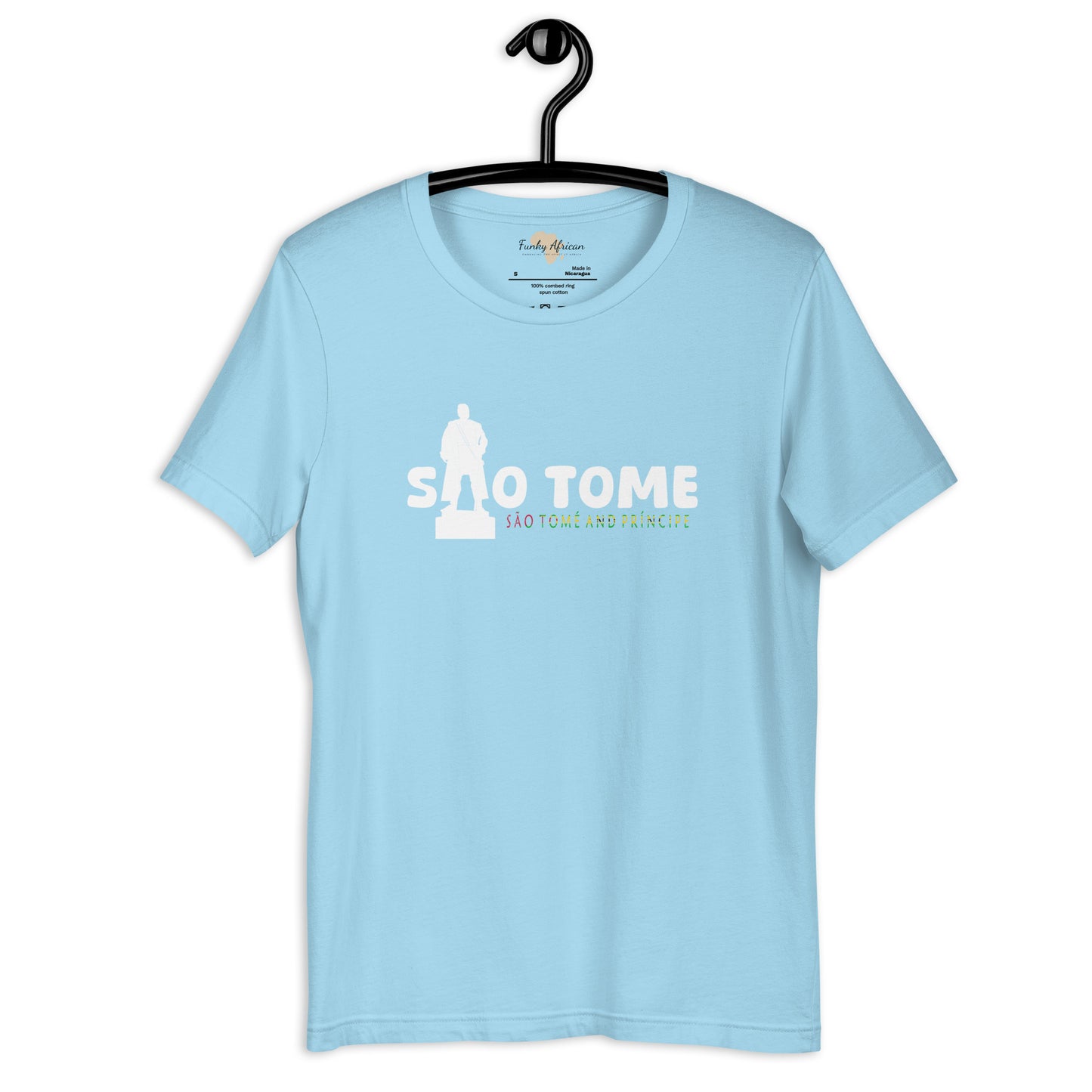 São Tomé and Príncipe capital unisex tee