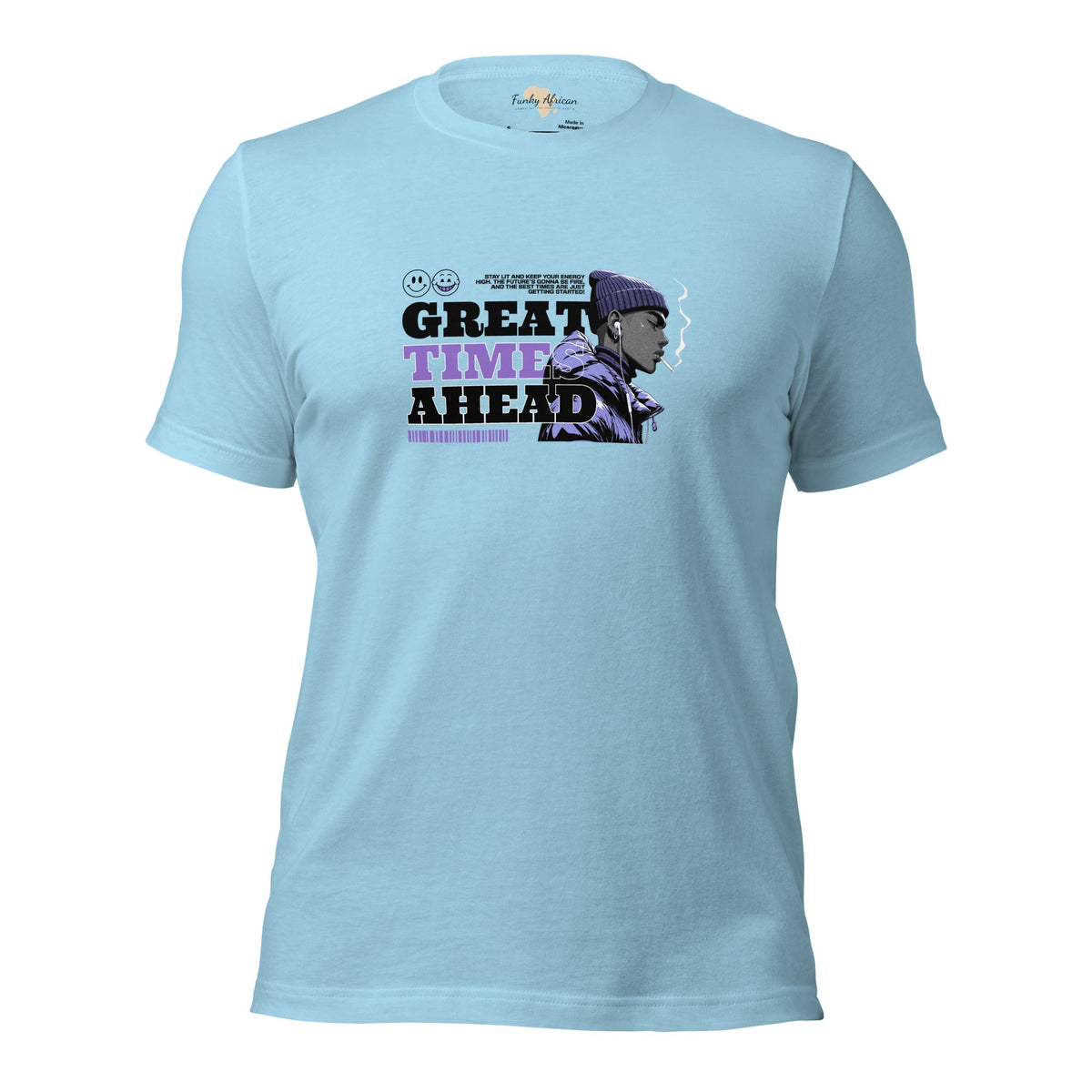 Great Time Ahead Unisex t-shirt Funky African