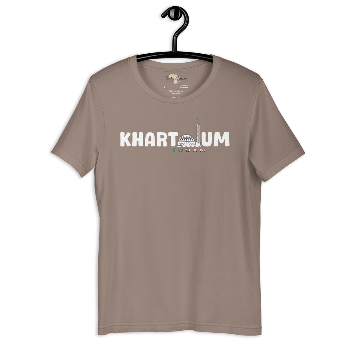 Sudan capital unisex tee Funky African