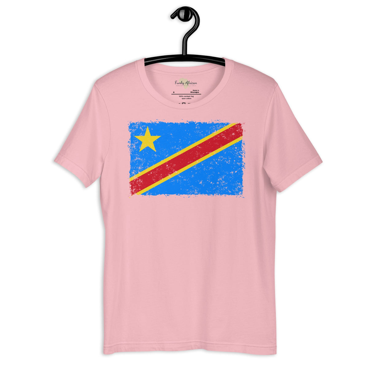 DR Congo grunge unisex tee Funky African