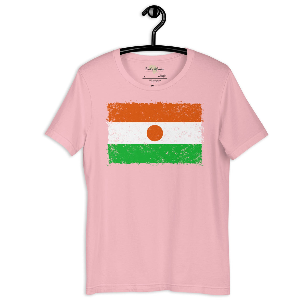 Nigerien grunge unisex tee Funky African