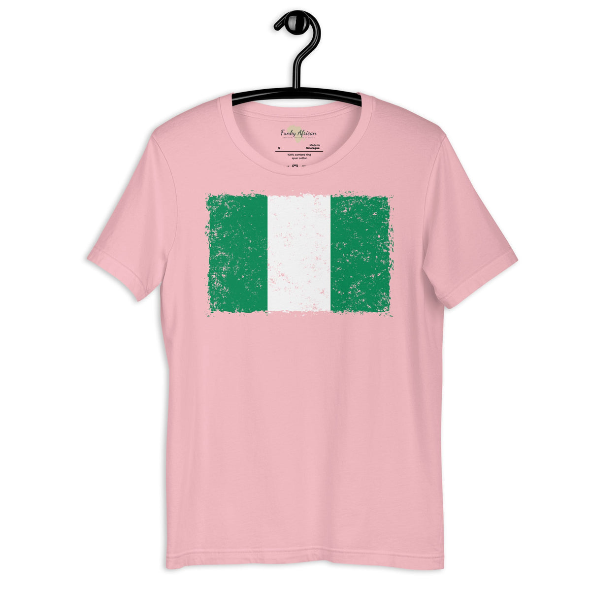 Nigeria grunge unisex tee Funky African
