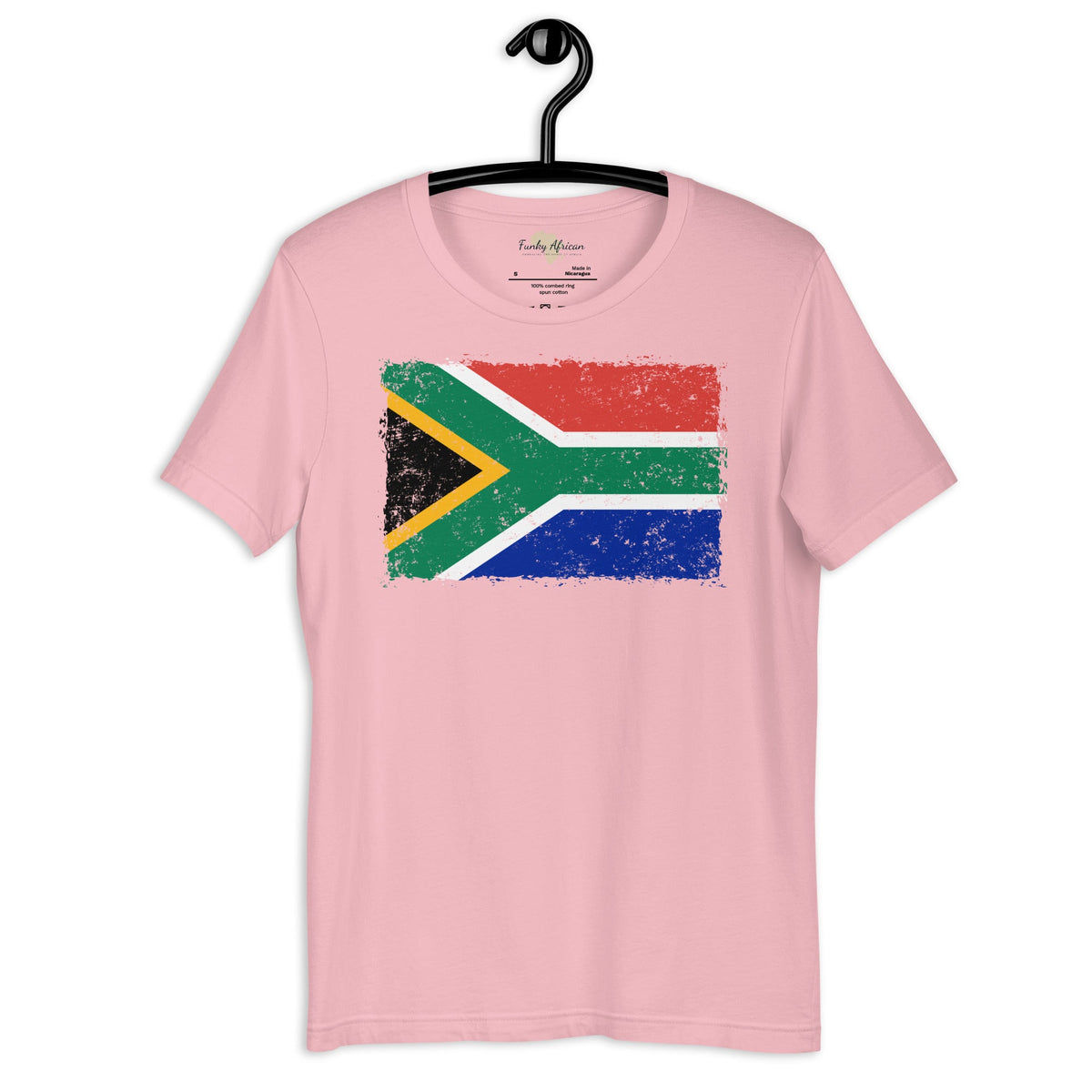 South African grunge unisex tee Funky African