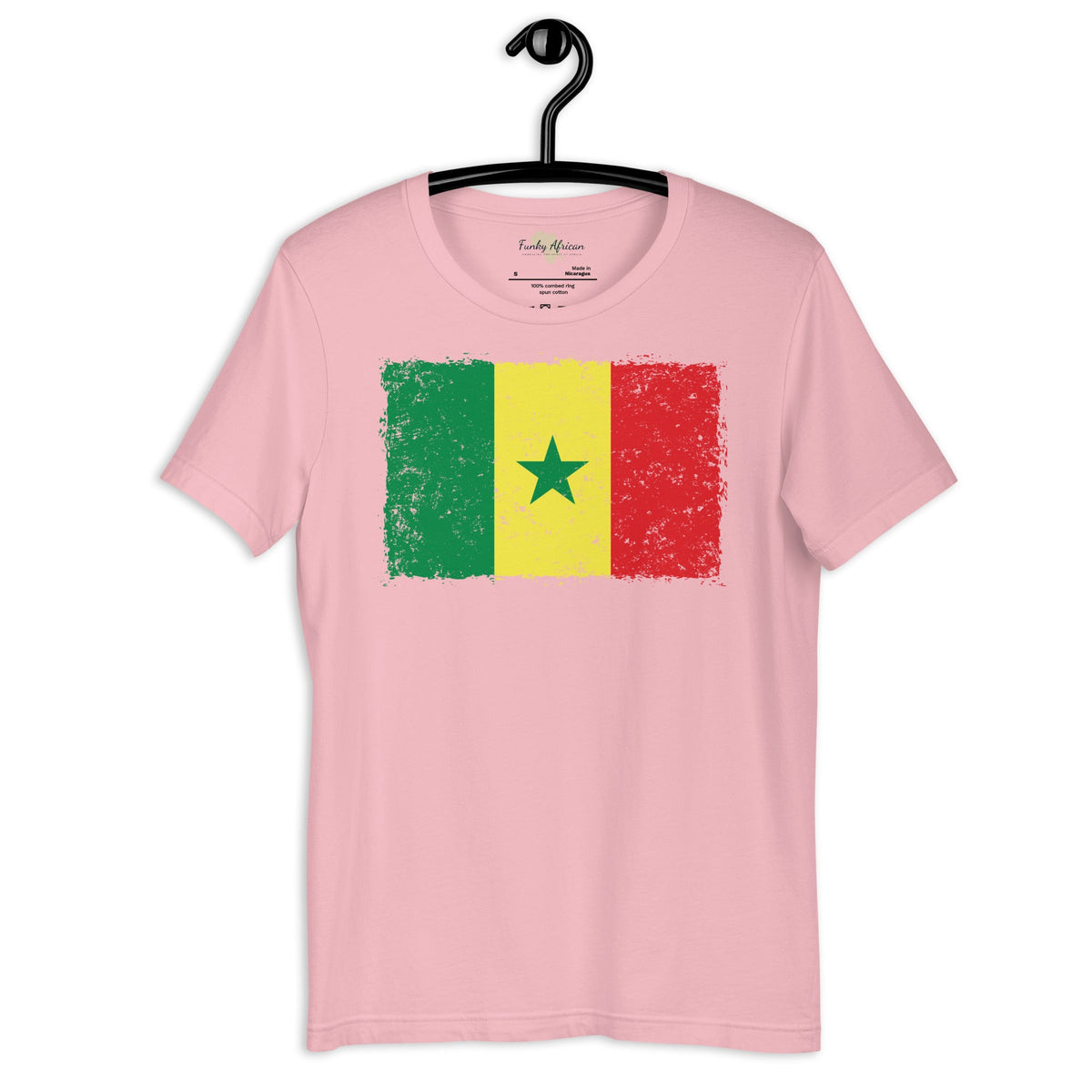 Senegal grunge unisex tee Funky African