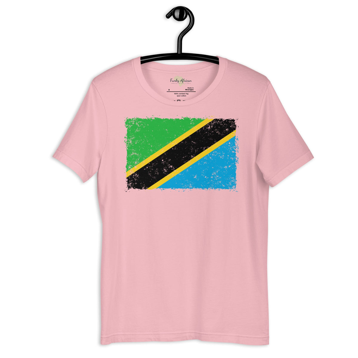 Tanzania grunge unisex tee Funky African