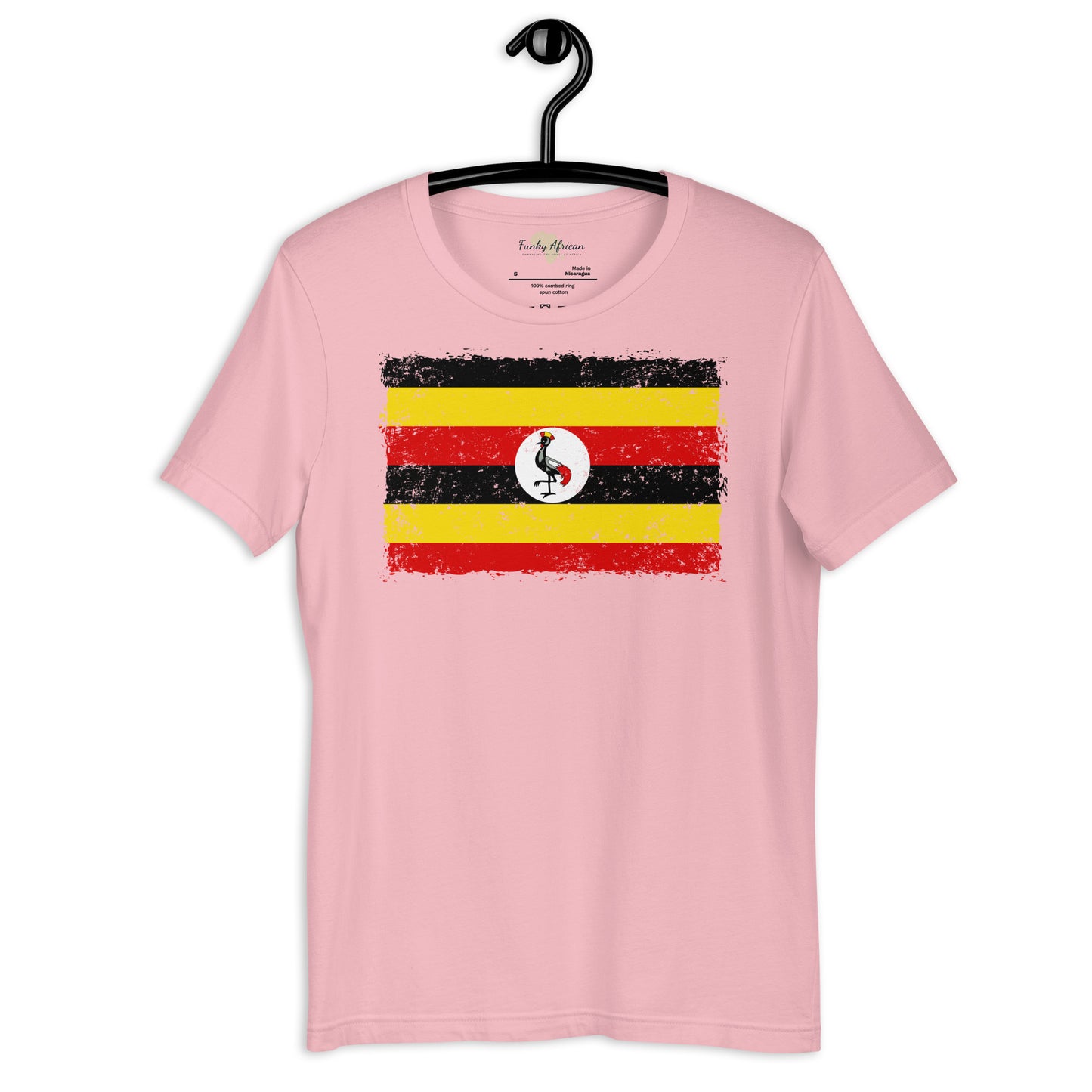 Uganda grunge unisex tee