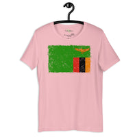 Zambia grunge unisex tee