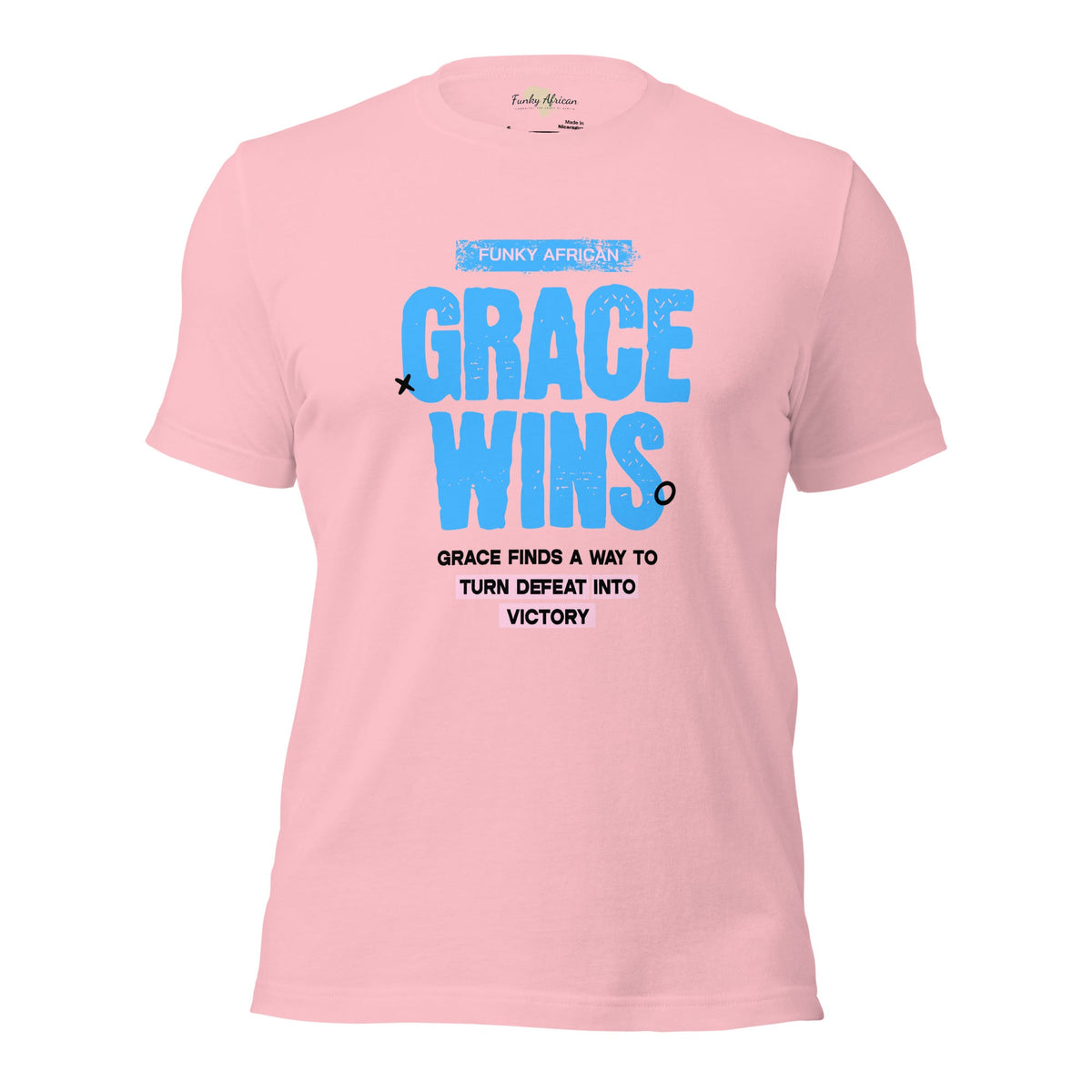 Grace Wins Unisex t-shirt Funky African