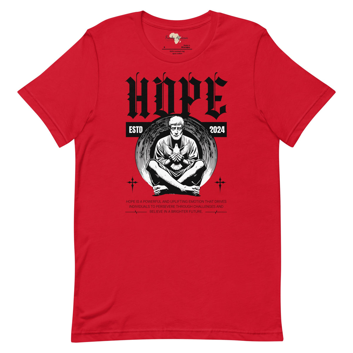 Hope unisex tee Funky African