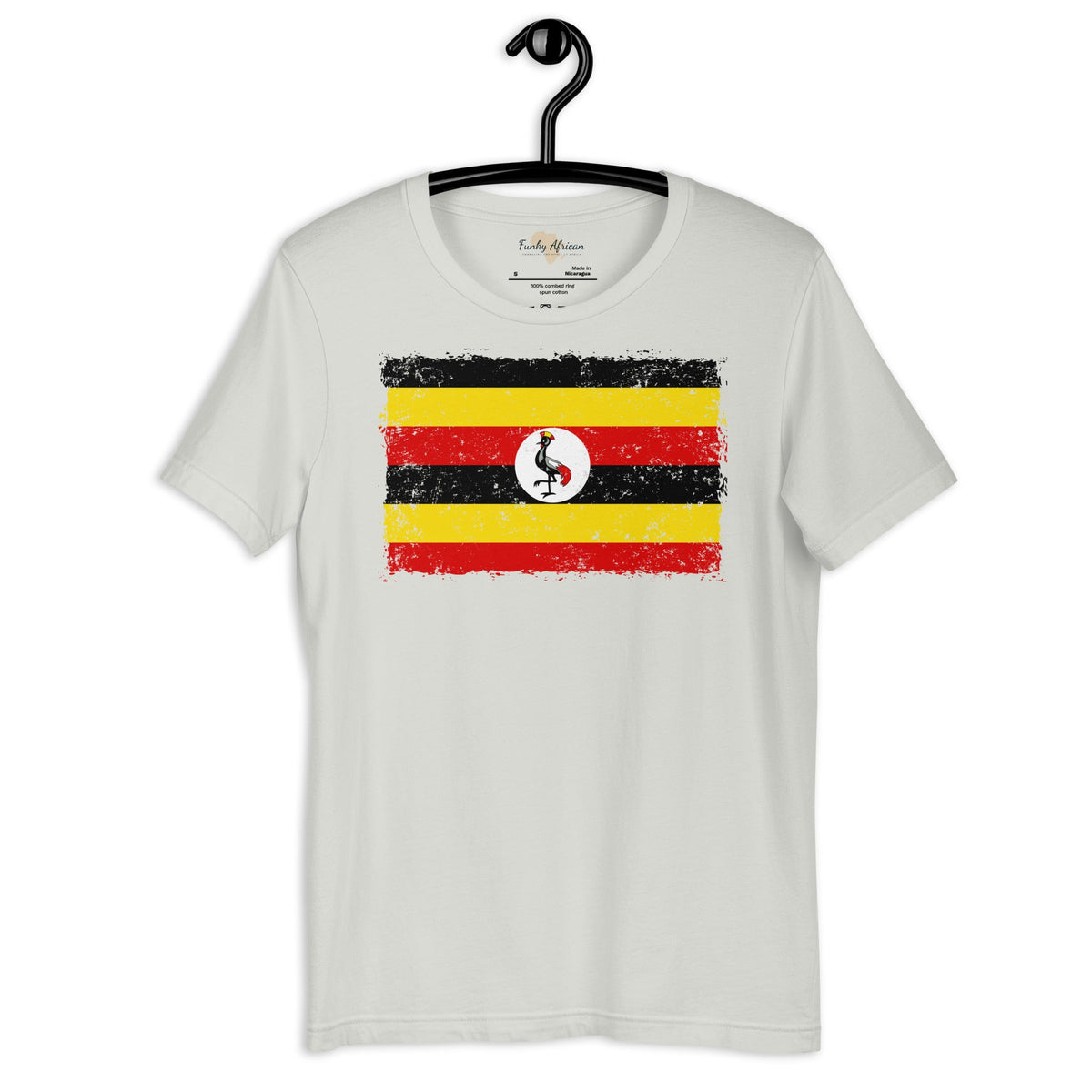 Uganda grunge unisex tee Funky African