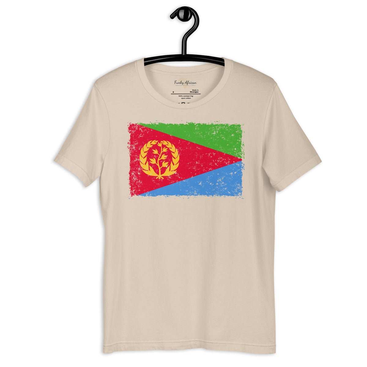 Eritrea grunge unisex tee Funky African