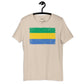 Gabon grunge unisex tee