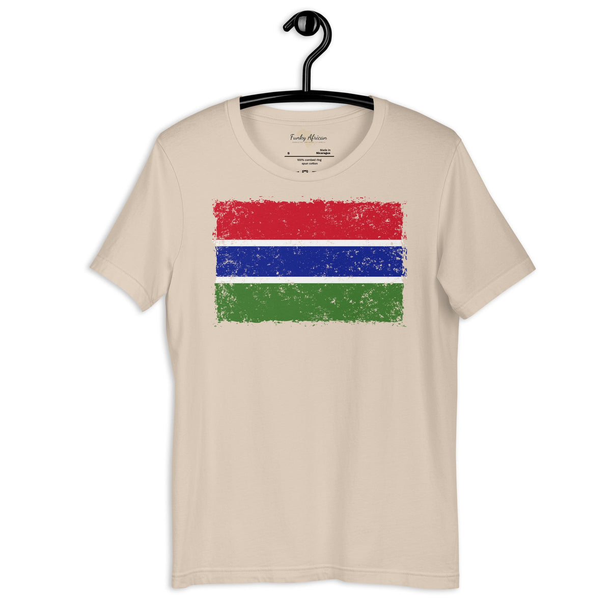 Gambia grunge unisex tee Funky African