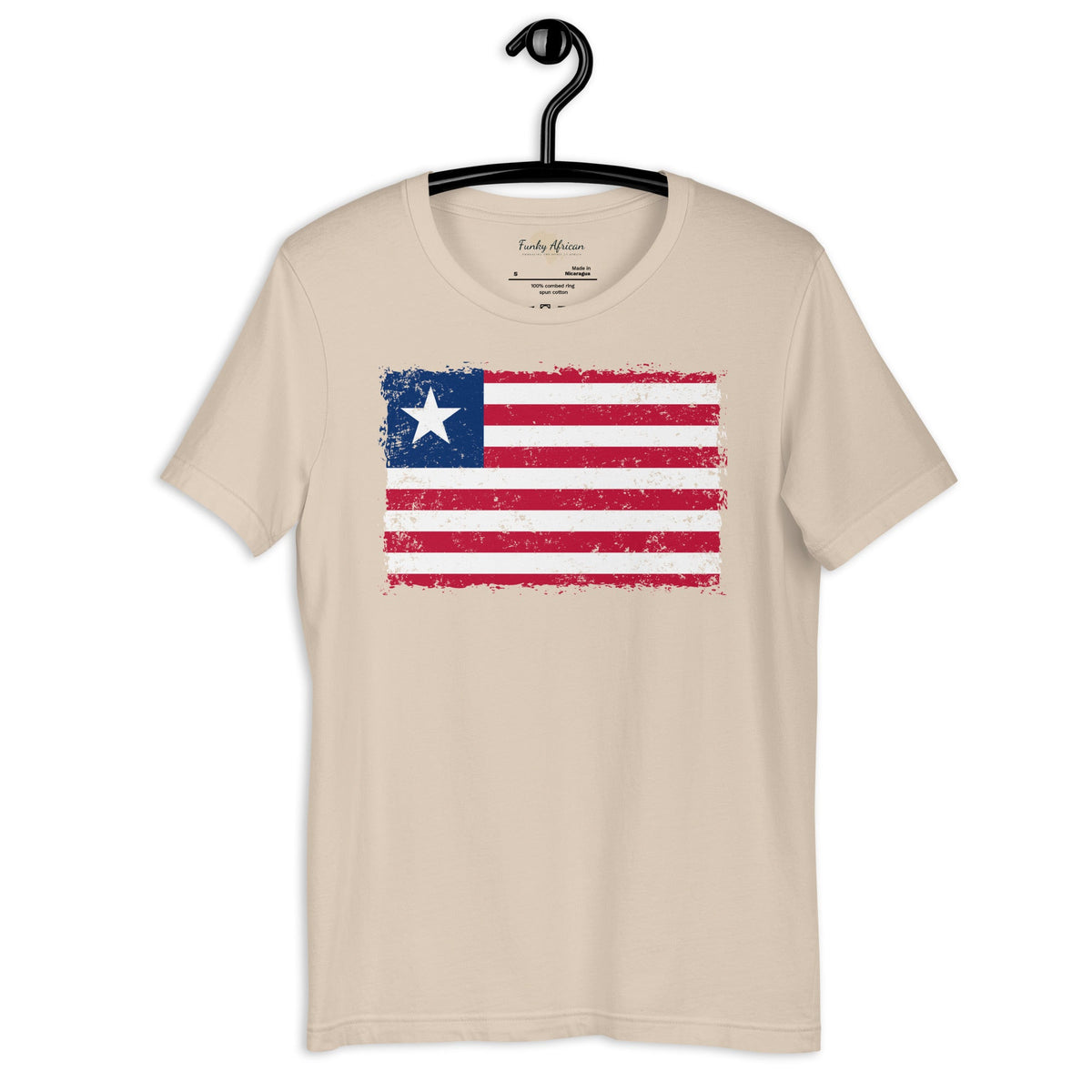Liberia grunge unisex tee Funky African