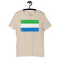 Sierra Leone grunge unisex tee