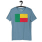 Benin grunge unisex tee