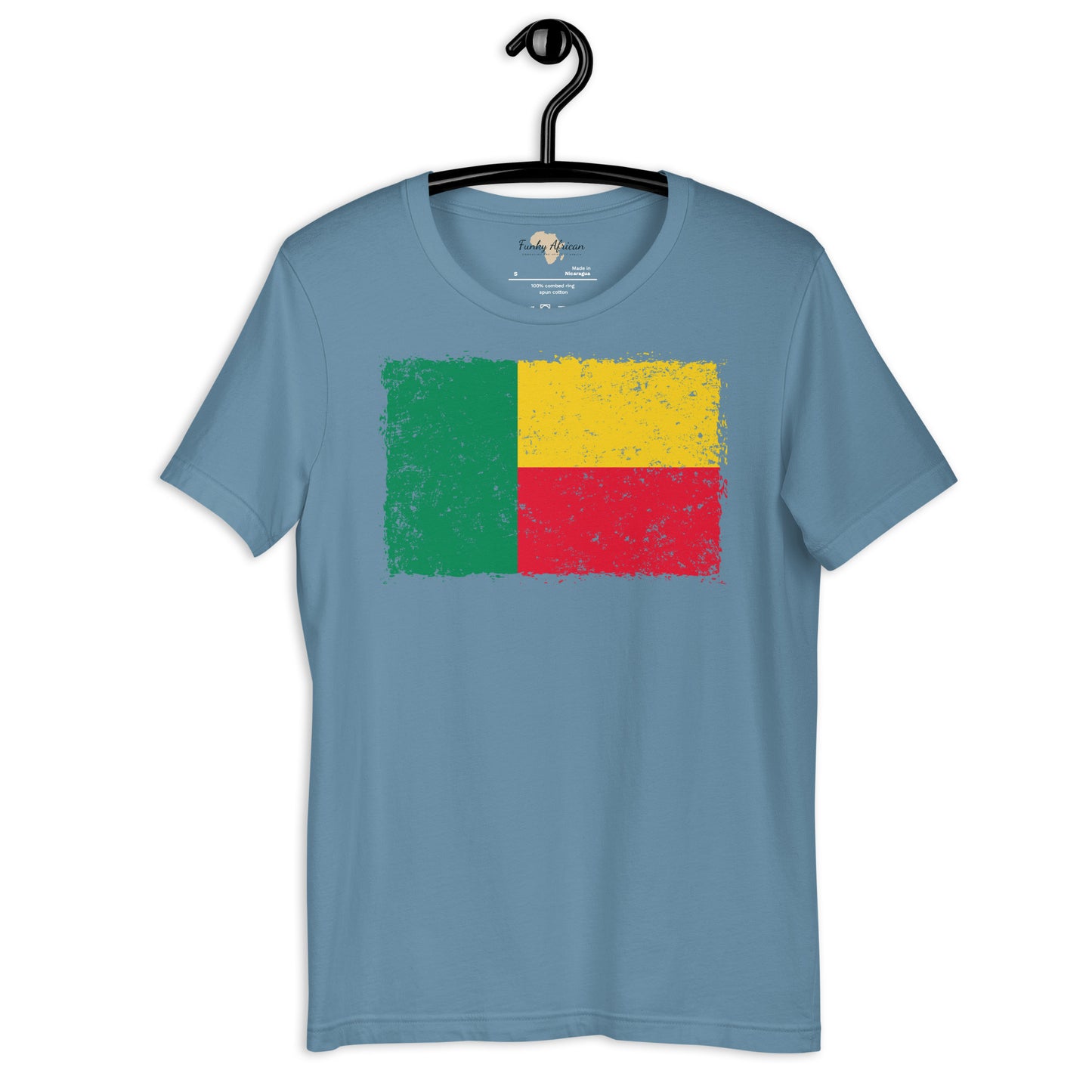 Benin grunge unisex tee