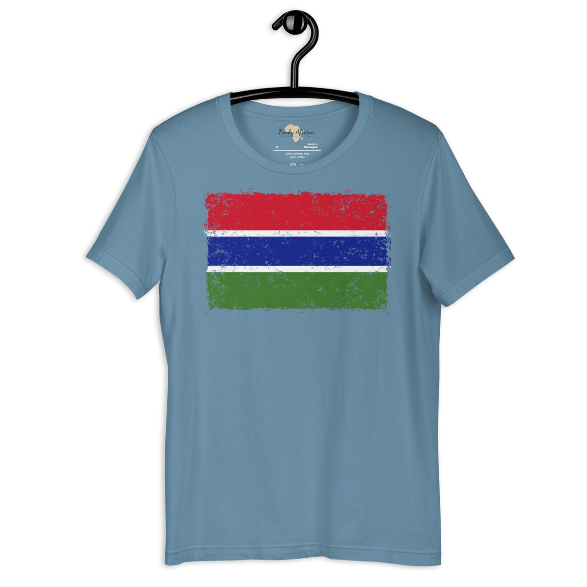 Gambia grunge unisex tee Funky African