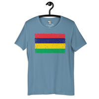 Mauritius grunge unisex tee