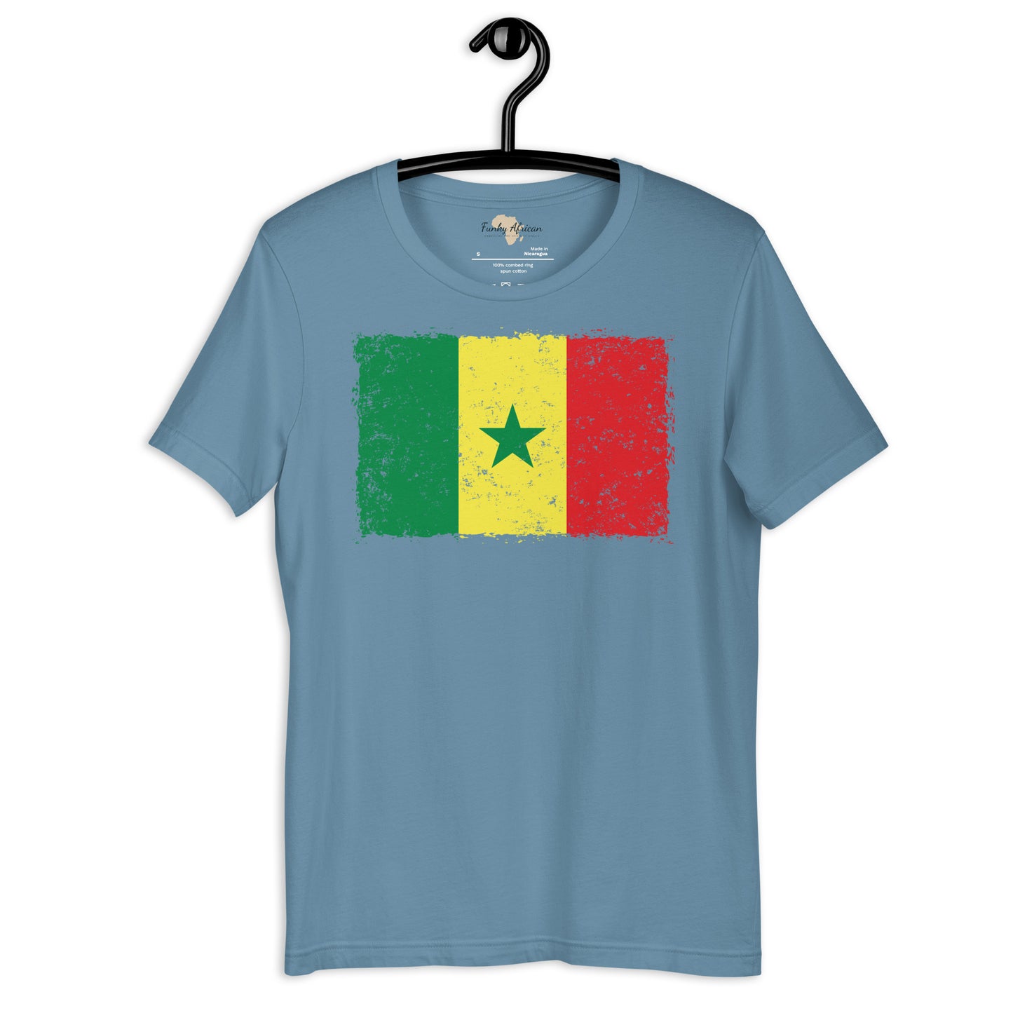 Senegal grunge unisex tee