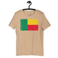 Benin grunge unisex tee