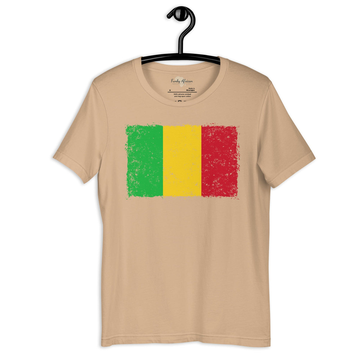 Malian grunge unisex tee Funky African