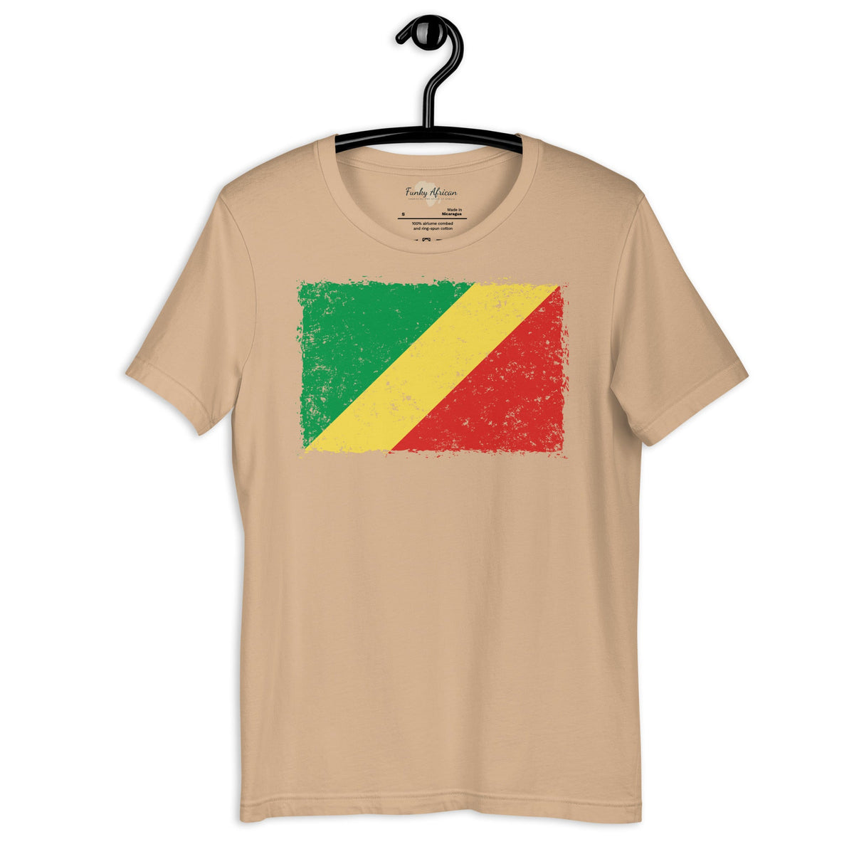 Republic of the Congo unisex tee Funky African