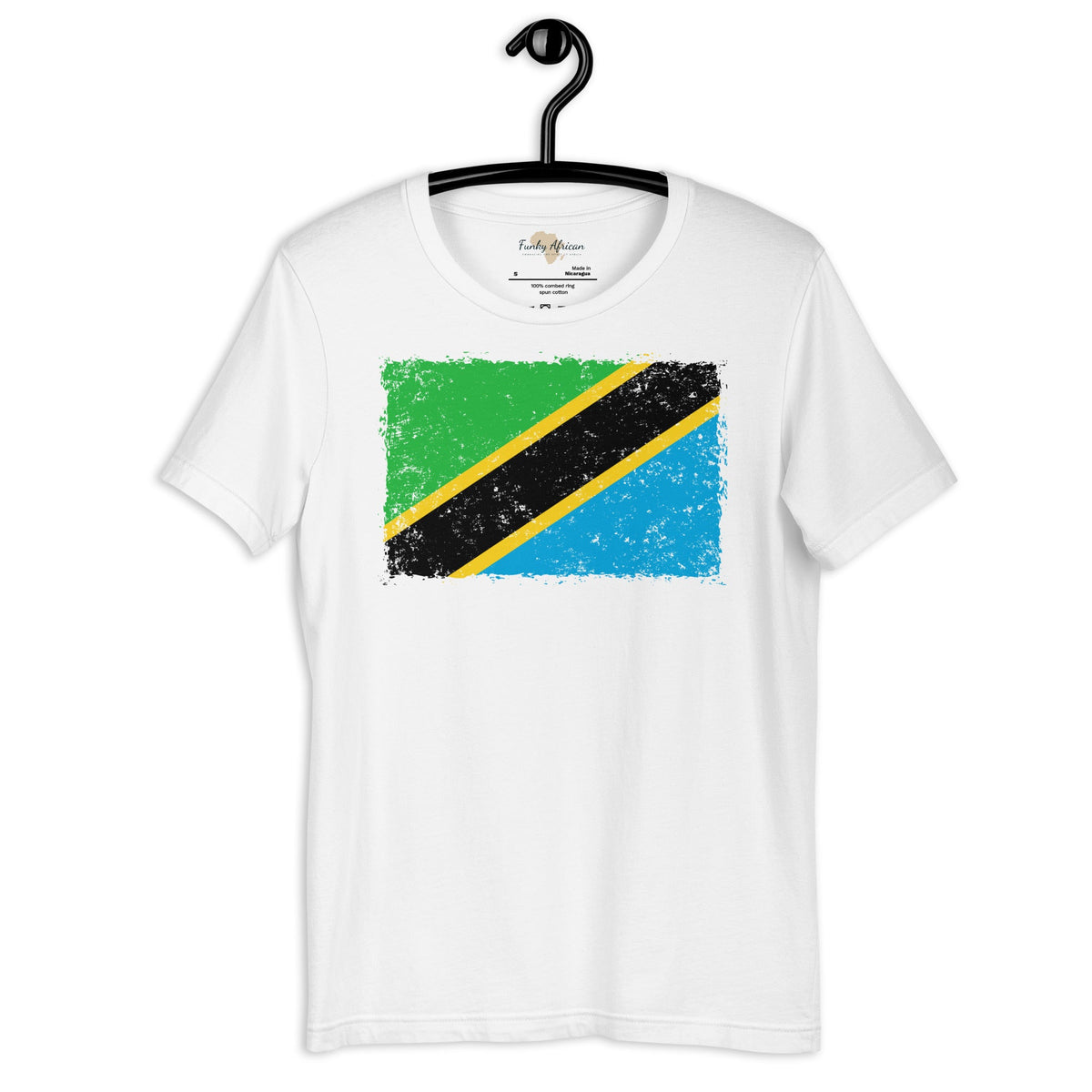 Tanzania grunge unisex tee Funky African