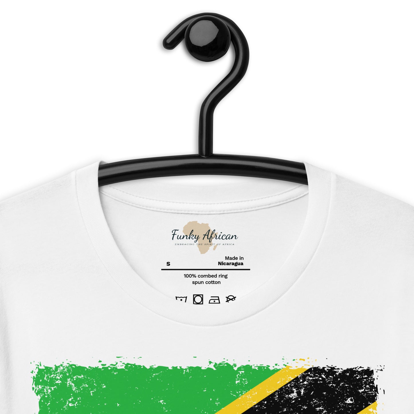 Tanzania grunge unisex tee