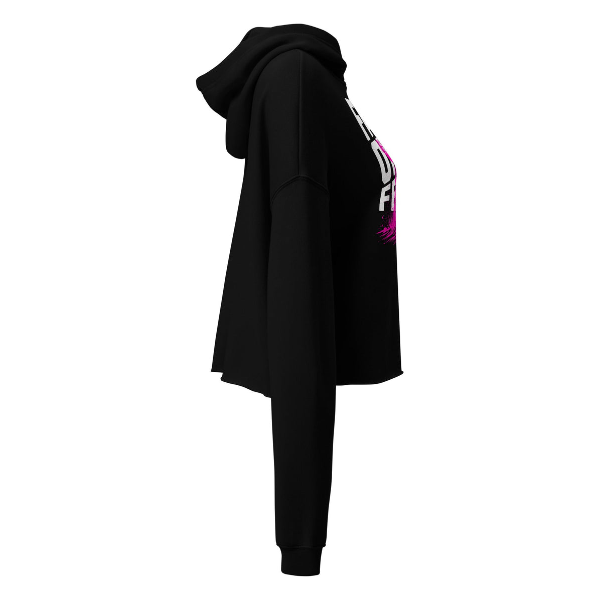 Faith Crop Hoodie Funky African