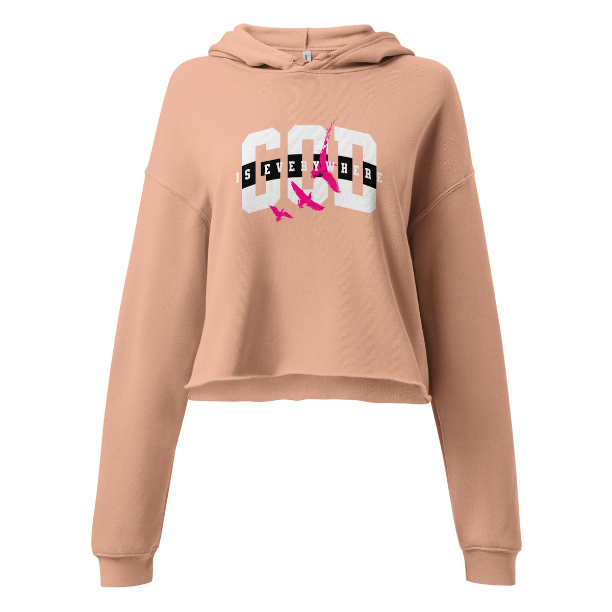 God Crop Hoodie Funky African