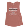 Introvert Ladies’ Muscle Tank