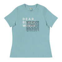 Dear black women's relaxed tee - you face scrutiny