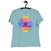 Your Story Matters Women's Relaxed T-Shirt Funky African