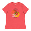 Keep Going Women's Relaxed T-Shirt Funky African